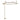 Barclay Products 4190-54 Tub/Shower Converto Unit " 54" Rectangular Rod, Faucet Riser, 10" Wall Support - side view