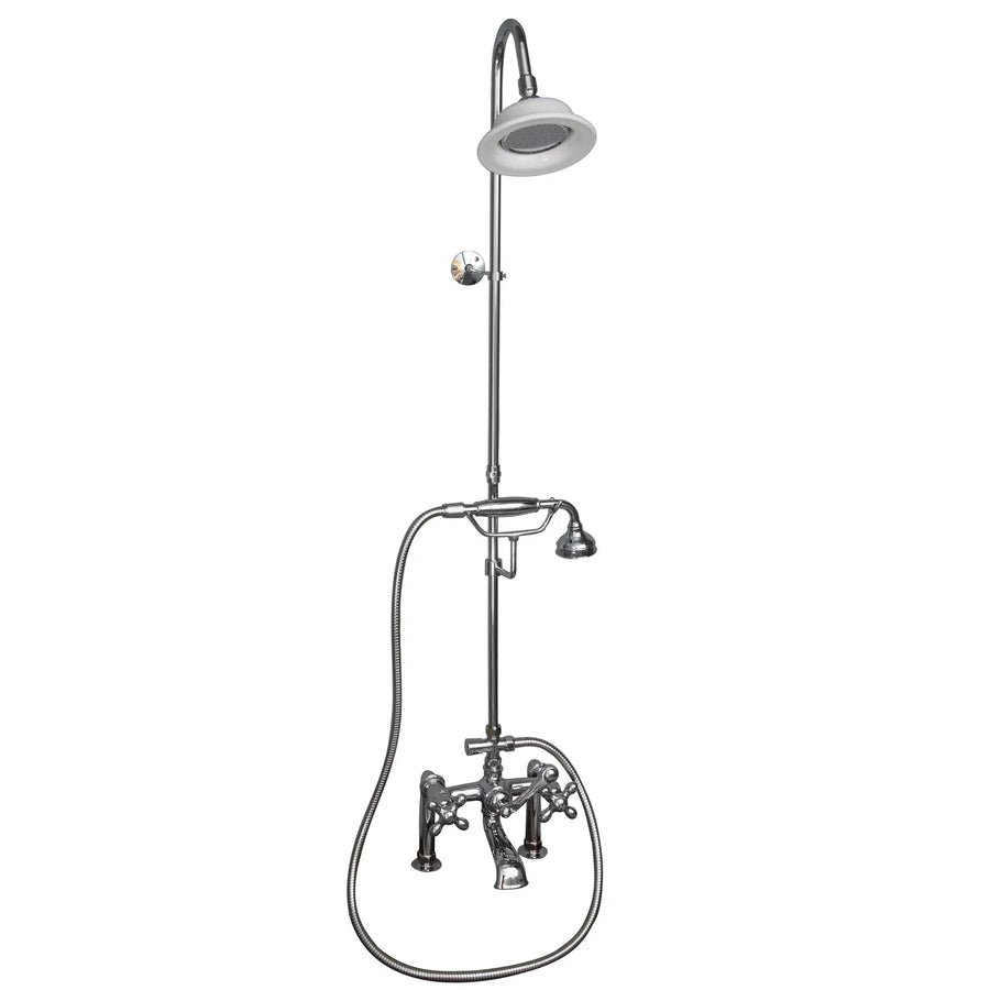 Barclay Products Clawfoot Tub/Shower Converto Unit with Handshower