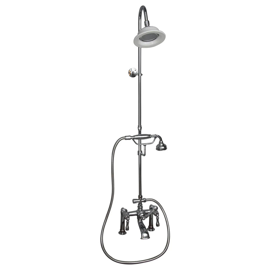 Barclay Products Clawfoot Tub/Shower Converto Unit with Handshower