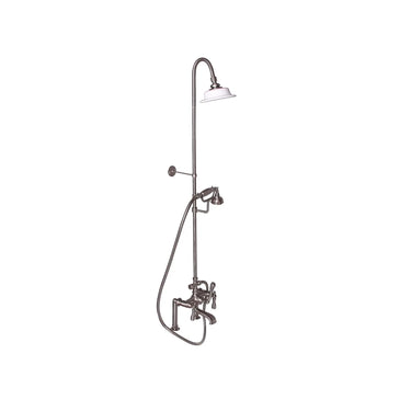 Barclay Products Clawfoot Tub/Shower Converto Unit with Handshower - detail view