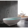 Control Brand True Solid Surface Soaking Tub - “Grace” - Affordable Cheap Freestanding Clawfoot Bathtubs Tub