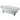 Kingston Brass Aqua Eden 66" Cast Iron Double Ended Clawfoot Bathtub 7" Drillings Polished Chrome Front View White Background