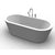 A & E Bath and Shower Una Acrylic 71" Premium Oval Freestanding Tub (NO FAUCET INCLUDED)