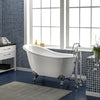 Barclay Demille 51" Premium Acrylic Slipper Clawfoot Freestanding Tub