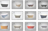 100+ Bathtub Colors Available – Custom Color Freestanding Tubs
