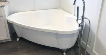 Corner Tub Ideas That Save Space and Add Style