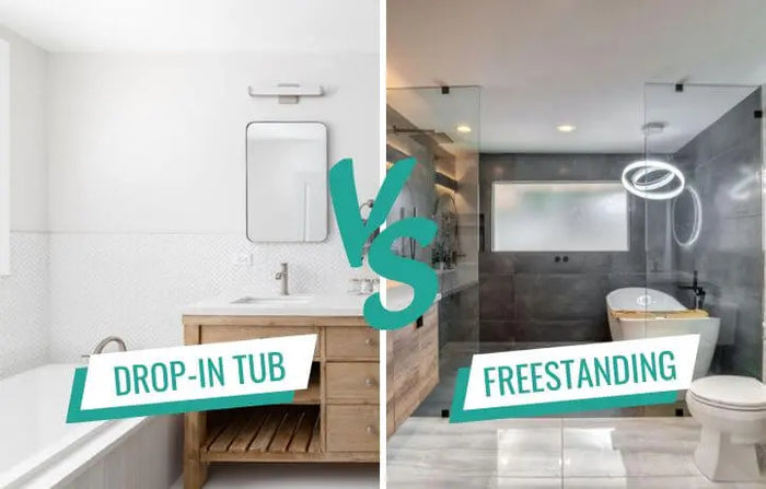 Drop In Tub vs Freestanding for Your Bathroom Remodel