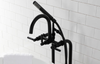 Matte Black Tub Fillers & Faucets for Freestanding Tubs