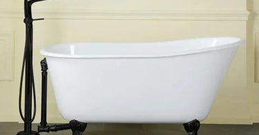 Clawfoot Tub with Black Feet
