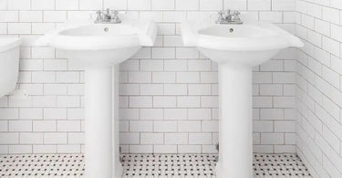 pedestal sink bathroom ideas