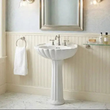 Barclay Bali Pedestal Lavatory Bathroom Sink Barclay Products