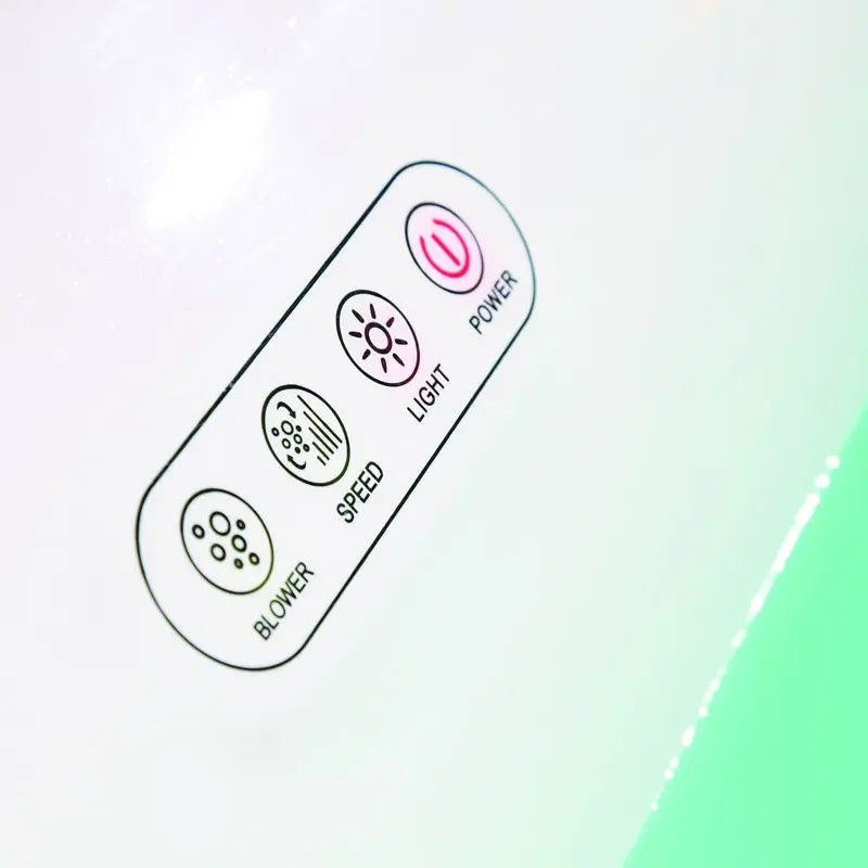 EAGO AM1900 74 3/4" White Freestanding Air Bubble Bathtub Alfi Trade Inc