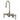Kingston Brass CC93T Vintage 3-3/8" Deck Mount Tub Filler - detail view