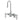 Kingston Brass CC95T Vintage 3-3/8" Deck Mount Tub Filler - detail view