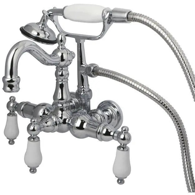Kingston Brass CC1011T Vintage 3-3/8" Wall Mount Tub Filler