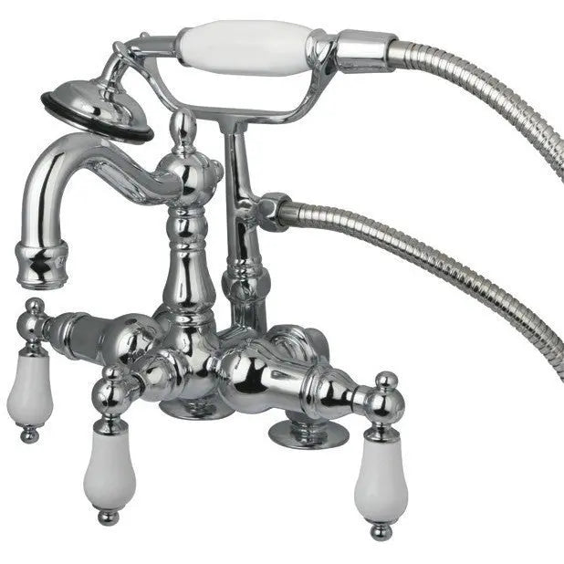 Kingston Brass CC1015T Vintage 3-3/8" Wall Mount Tub Filler