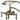 Kingston Brass CC19T Vintage 3-3/8" Wall Mount Tub Filler