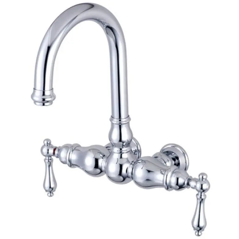 Kingston Brass CC3001T Vintage 3-3/8" Wall Mount Tub Filler