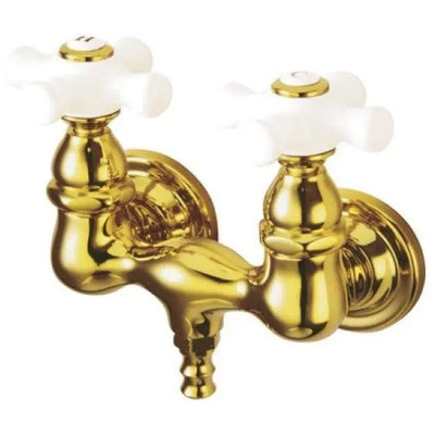 Kingston Brass CC39T Vintage 3-3/8" Wall Mount Tub Filler