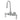 Kingston Brass CC5T Vintage 3-3/8" Wall Mount Tub Filler - detail view