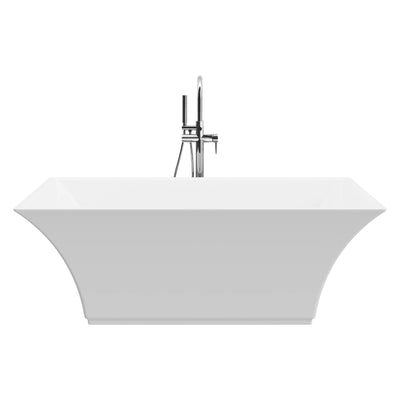 A & E Bath and Shower Abzu Acrylic 67" Premium Acrylic Rectangular Freestanding Tub A & E Bath and Shower