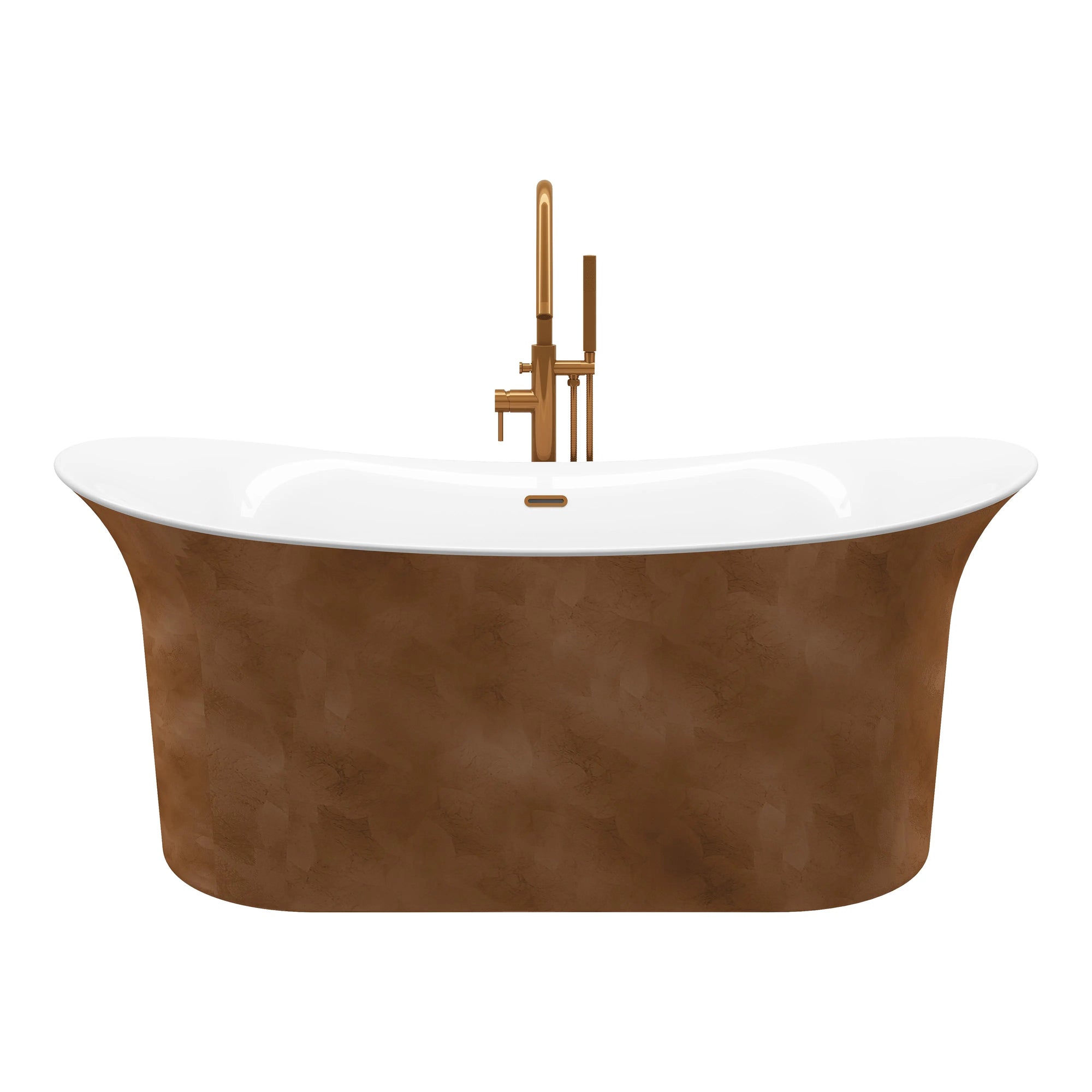 A & E Bath and Shower Axel 68" Premium Acrylic Oval Freestanding Bathtub A & E Bath and Shower