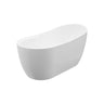 A & E Bath and Shower Miami 59" Double Deck Freestanding Tub A & E Bath and Shower