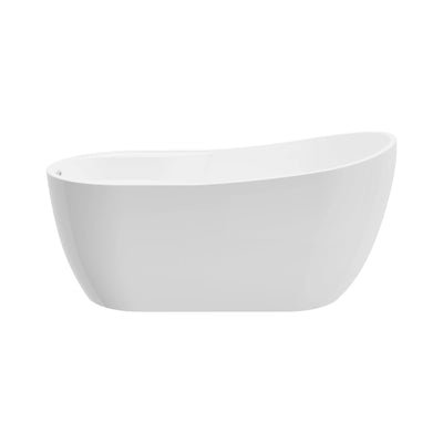 A & E Bath and Shower Miami 59" Double Deck Freestanding Tub A & E Bath and Shower