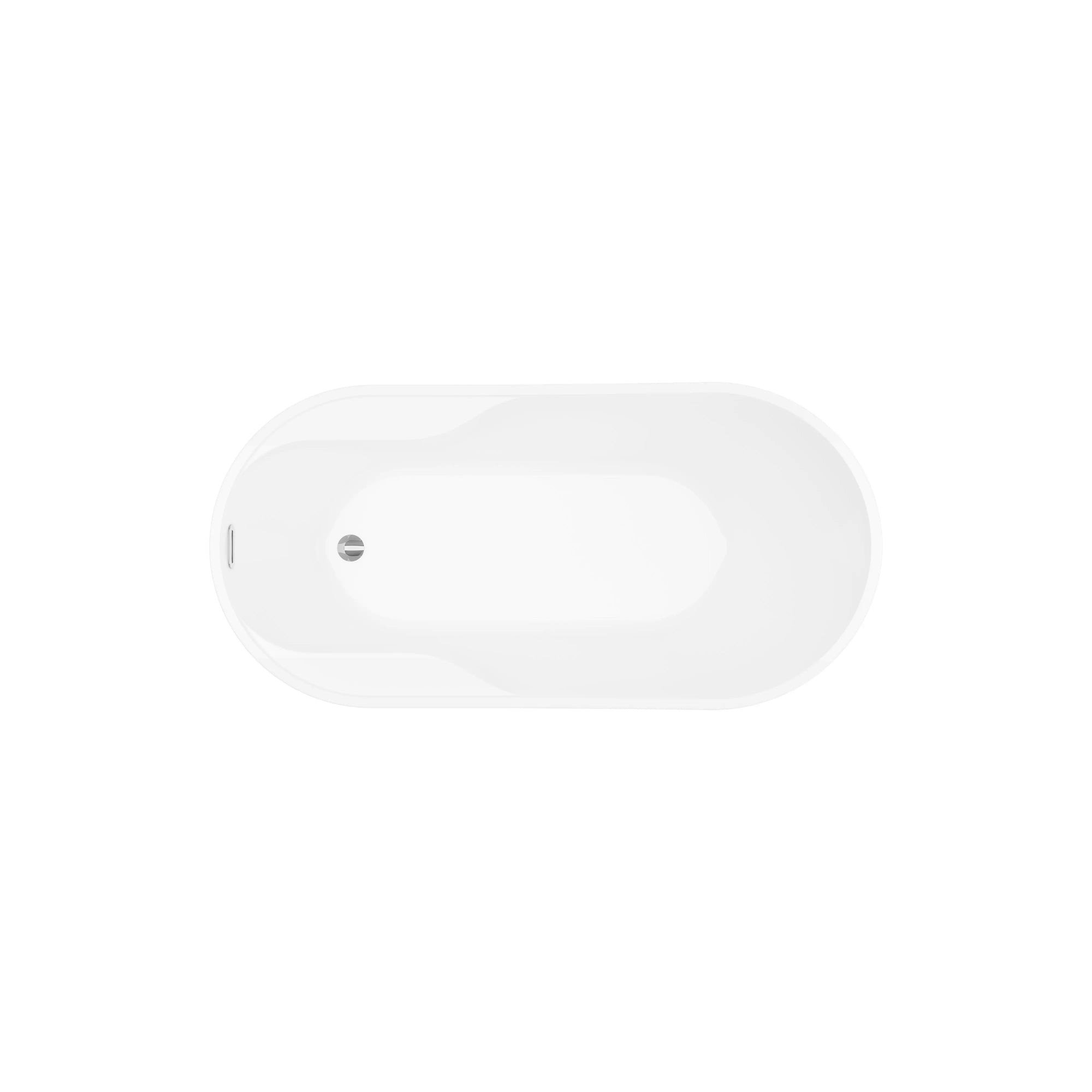 A & E Bath and Shower Miami 59" Double Deck Freestanding Tub A & E Bath and Shower