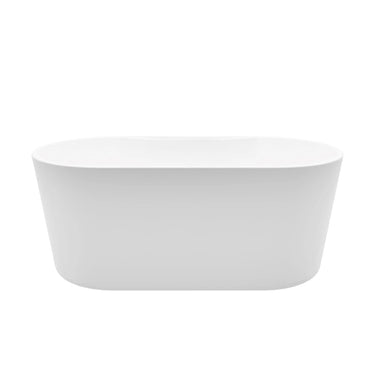 A & E Bath and Shower Retro Acrylic Small 56" Premium Oval Freestanding Tub A & E Bath and Shower