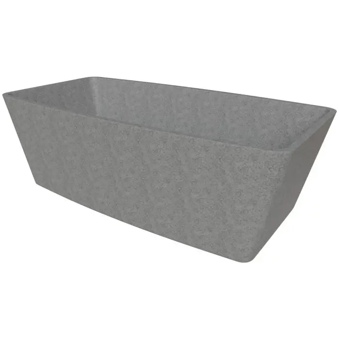 ALFI brand ABCO71TUB 71" Solid Concrete Rectangular Freestanding Bathtub Alfi Trade Inc