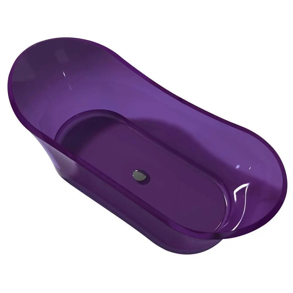 SEPARATE BATH & TODAYFUL　Chill Out Set ANZZI Azul Series 5.8 ft. Man-Made Stone Center Drain