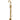 ANZZI Bridal Series FS-AZ0061RG 3-Handle Claw Foot Tub Faucet with Hand Shower in Gold - side view