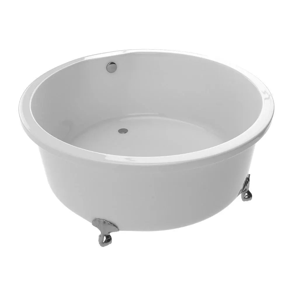 ANZZI Cantor Series FT-AZ302 4.9 ft. Acrylic Round Wide Tub