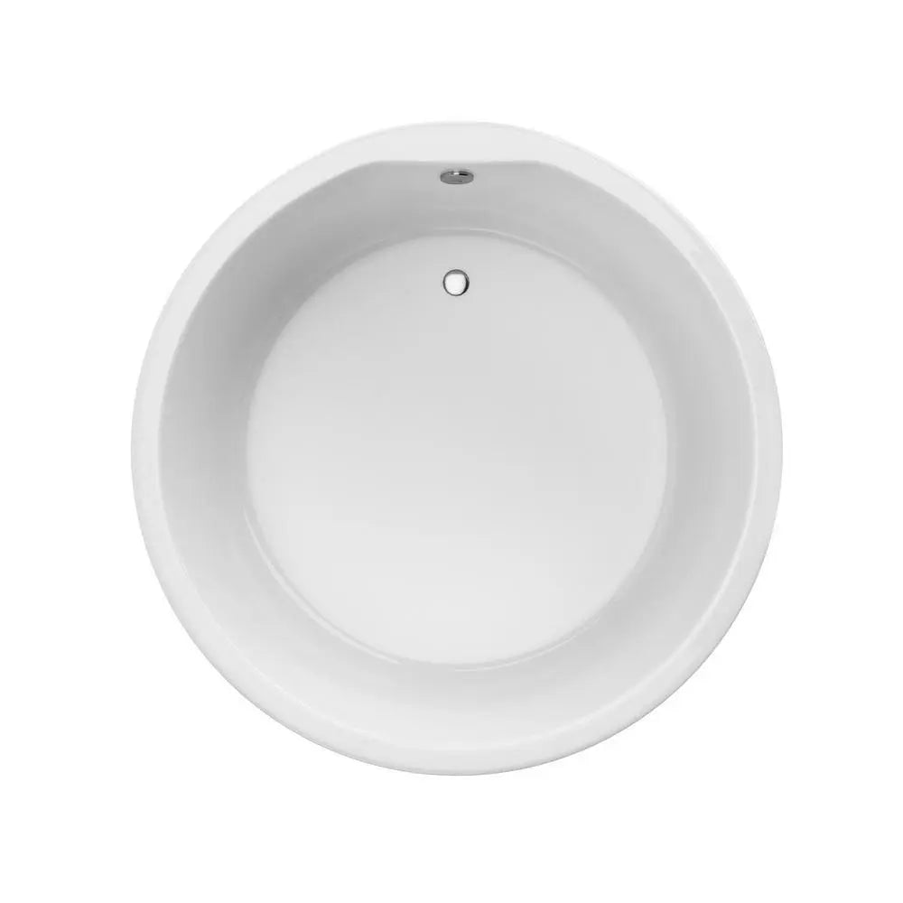 ANZZI Cantor Series FT-AZ302 4.9 ft. Acrylic Round Wide Tub with Claw Feet