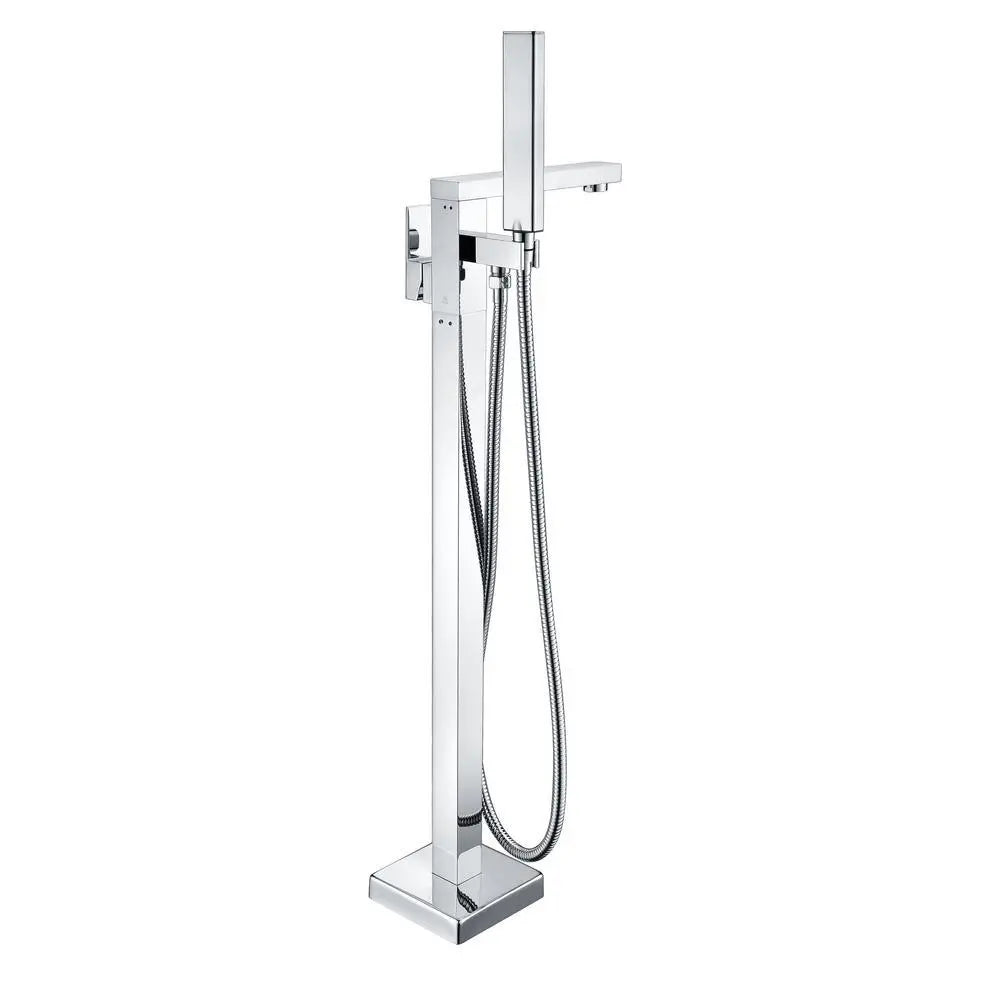 ANZZI Dawn Series FS-AZ0028 2-Handle Freestanding Claw Foot Tub Faucet with Hand Shower