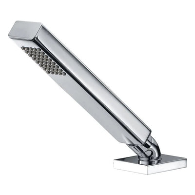 ANZZI Fyne Series FR-AZ573 Single-Handle Deck-Mount Roman Tub Faucet with Handheld Sprayer in Polished Chrome