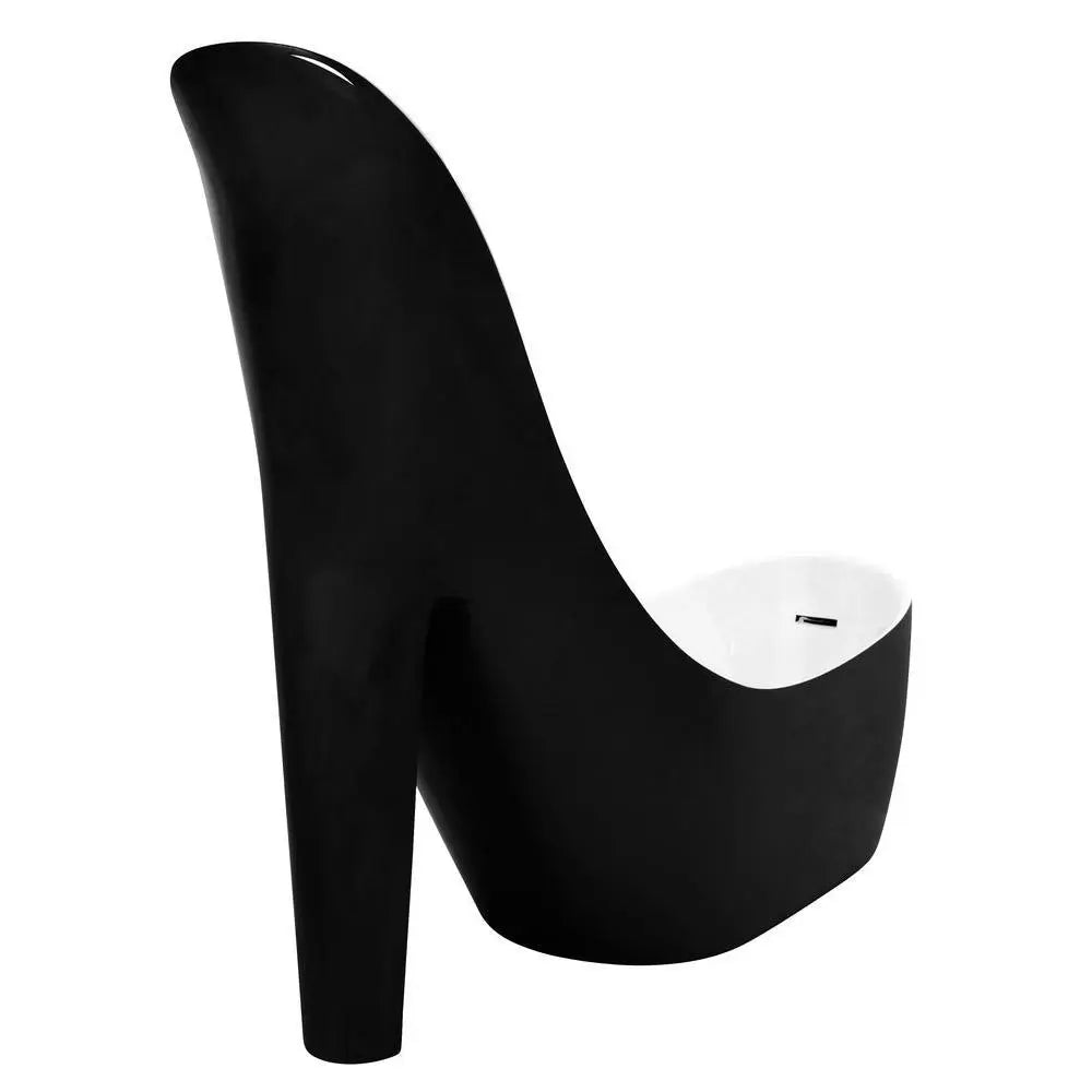 ANZZI Gala Series 6.7 ft. Acrylic Reversible Drain Freestanding Bathtub