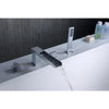 ANZZI Glymur Series FR-AZ039CH 2-Handle Deck-Mount Roman Tub Faucet