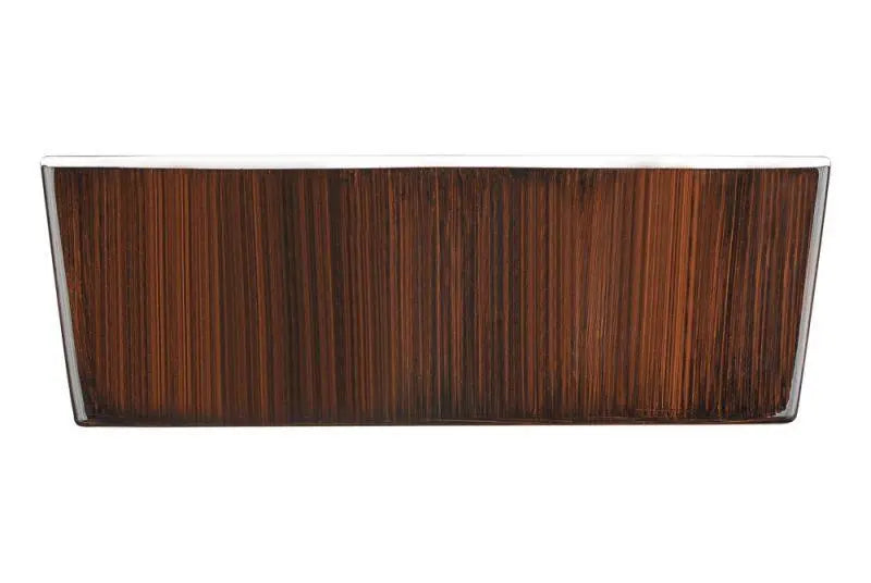 ANZZI Rook Series FT-AZ205 5.69 ft. Freestanding Bathtub in Mahogany SW Corp