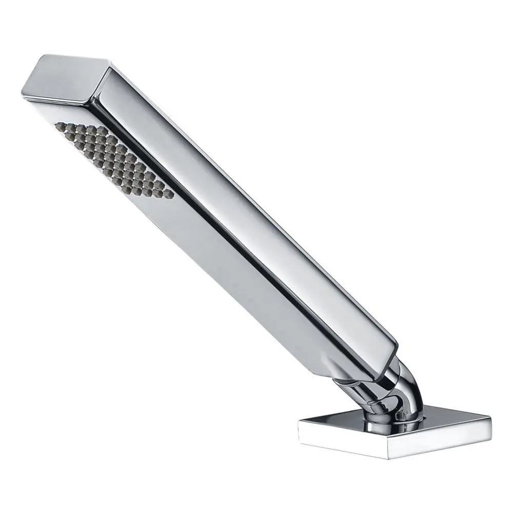 ANZZI Shine Series FR-AZ574 2-Handle Deck-Mount Roman Tub Faucet with Handheld Sprayer in Polished Chrome