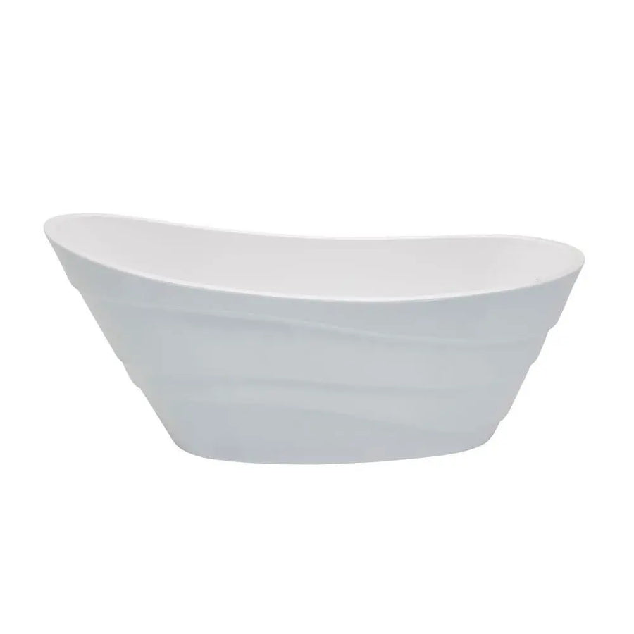 Stratus 5.6 ft. Acrylic Reversible Drain Freestanding Bathtub in Glossy White Stratus 5.6 ft. Acrylic Reversible Drain Freestanding Bathtub in Glossy White