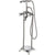 ANZZI Tugela Series FS-AZ0052 3-Handle Claw Foot Tub Faucet with Hand Shower