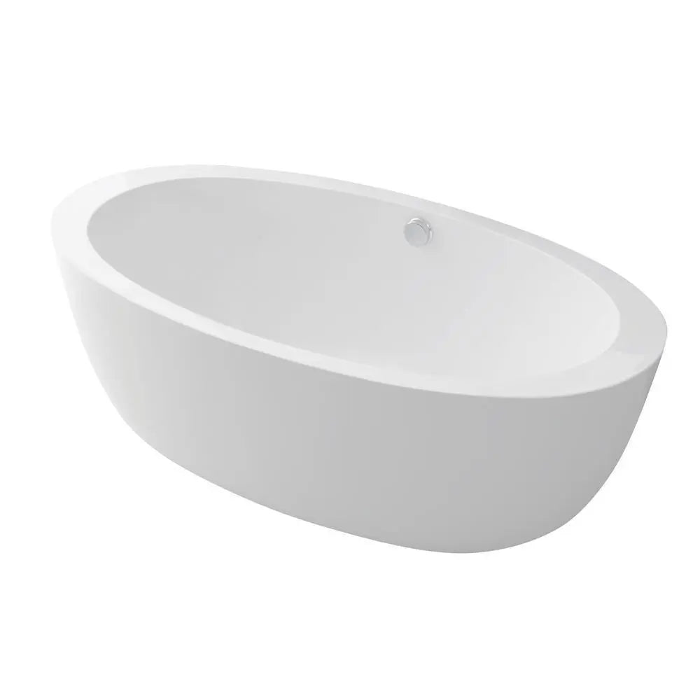 ANZZI Yield Series FT-AZ111 5.58 ft. Freestanding Bathtub in White