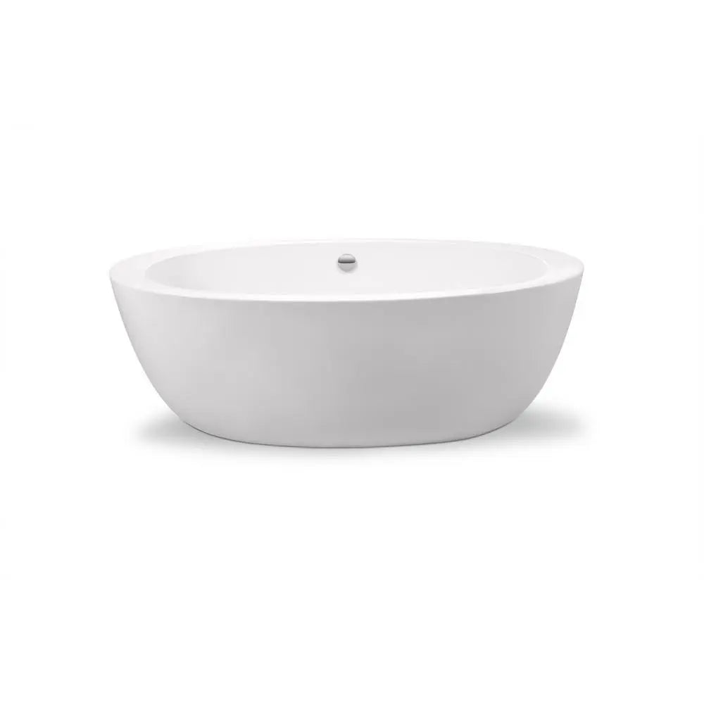 ANZZI Yield Series FT-AZ111 5.58 ft. Freestanding Bathtub in White