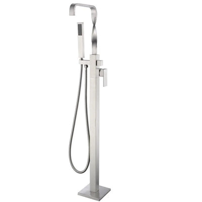 ANZZI Yosemite Series FS-AZ0050 2-Handle Claw Foot Tub Faucet with Hand Shower