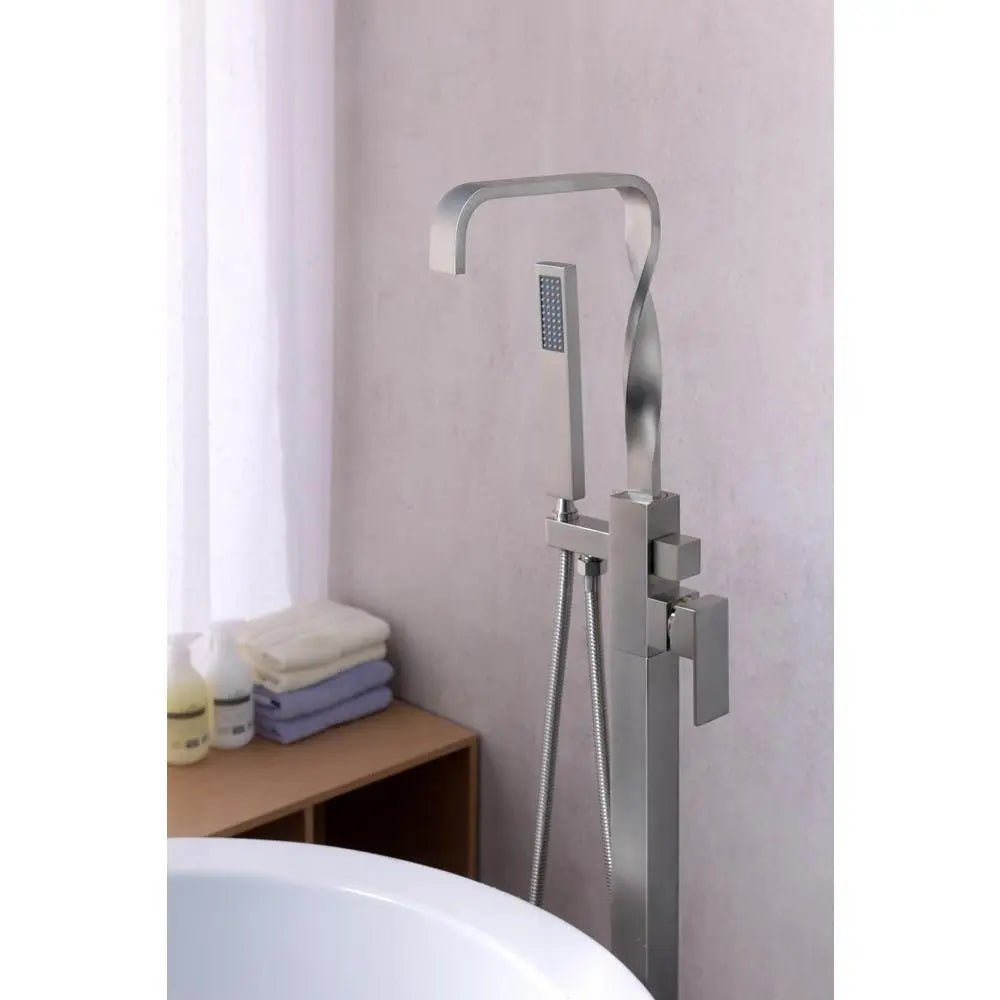 ANZZI Yosemite Series FS-AZ0050 2-Handle Claw Foot Tub Faucet with Hand Shower
