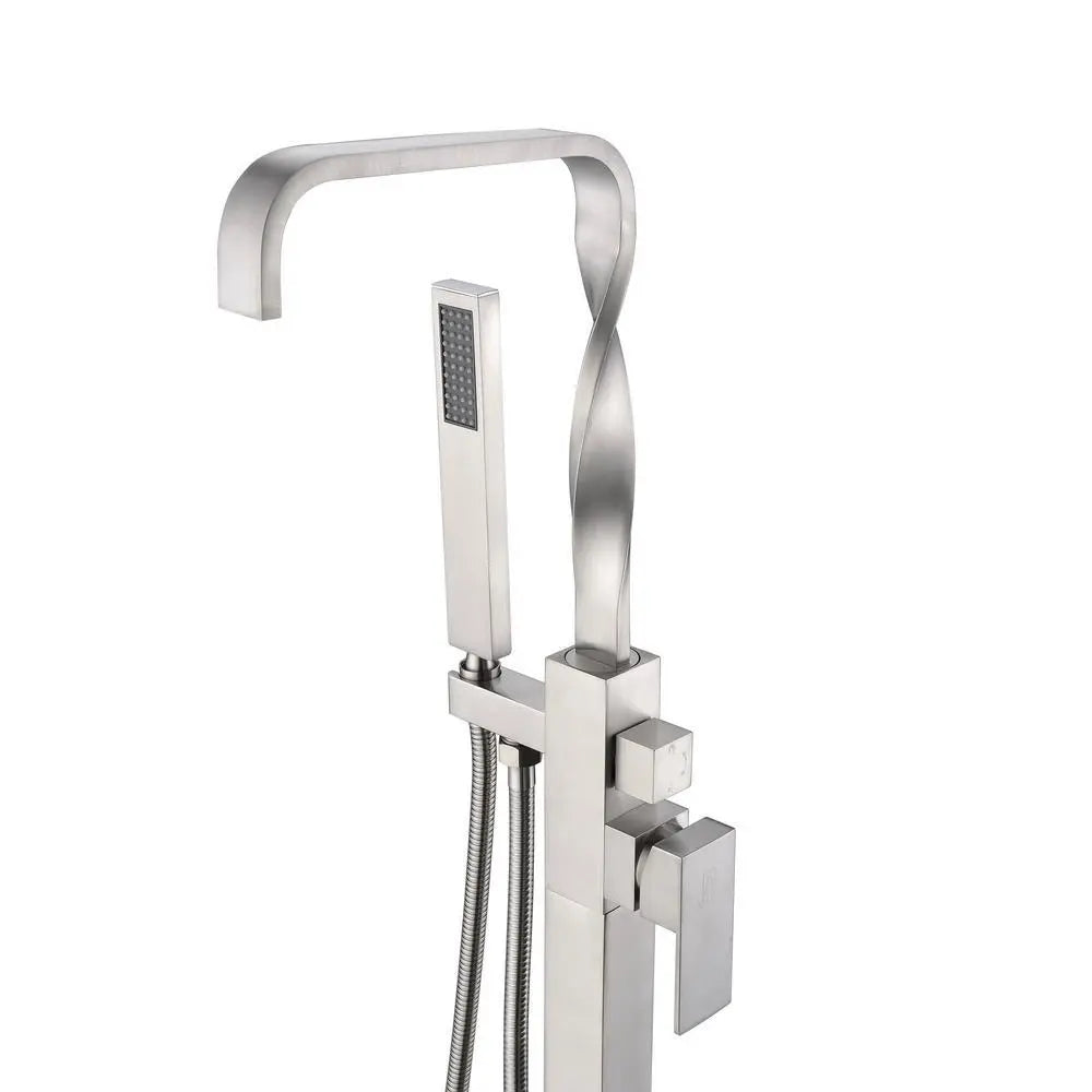 ANZZI Yosemite Series FS-AZ0050 2-Handle Claw Foot Tub Faucet with Hand Shower