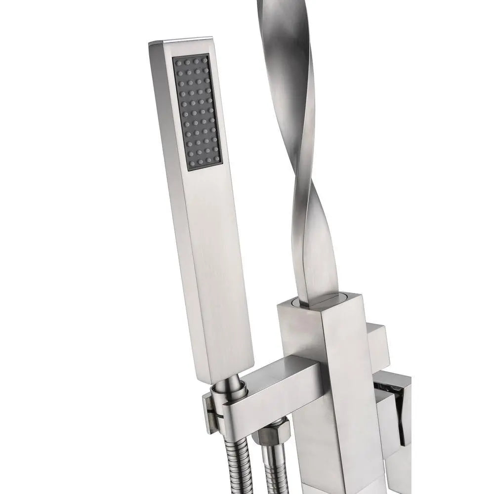 ANZZI Yosemite Series FS-AZ0050 2-Handle Claw Foot Tub Faucet with Hand Shower