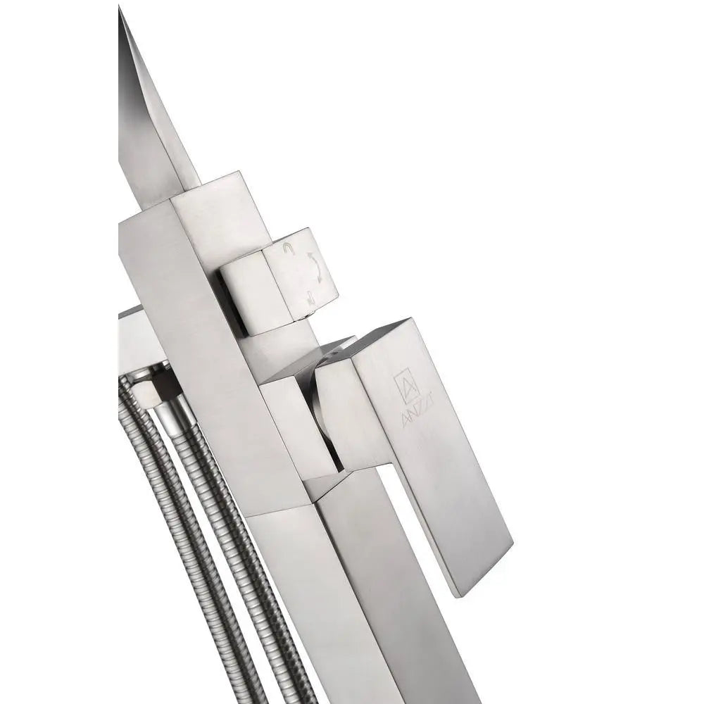 ANZZI Yosemite Series FS-AZ0050 2-Handle Claw Foot Tub Faucet with Hand Shower